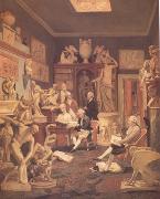 Johann Zoffany Charles Towneley's Library in Park Street (nn03) Sweden oil painting reproduction